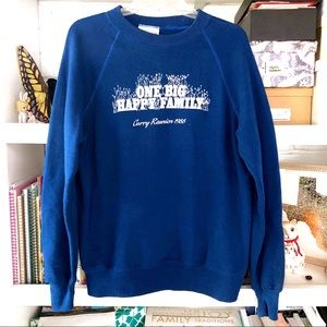 Vtg ‘88 Blue Sweatshirt